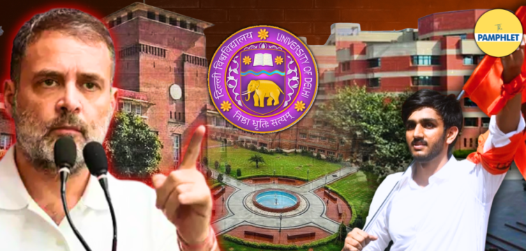 Aryan Maan wins DUSU, GenZ rejects Rahul Gandhi
