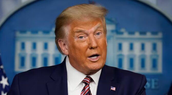 US President Donald Trump