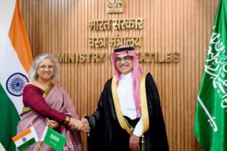 India has emerged as a prominent player in the textile industry of Saudi Arabia.