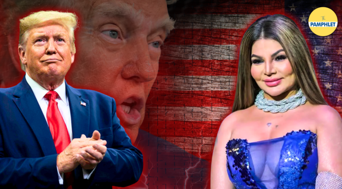 Rakhi Sawant says her real father is Donald Trump