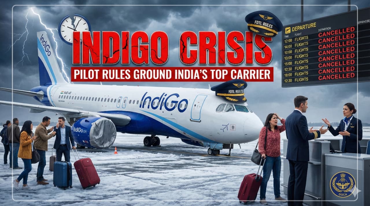IndiGo's flight fiasco unravels: DGCA pilot rest rules clash with hiring freeze, fleet woes, and peak chaos—600-word dive into every angle of India's airline meltdown.