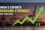 After a steep 11.8% fall in October and record trade deficit, India’s merchandise exports stage a sharp recovery in November as the government banks on FTAs, resilient growth and strong forex reserves.