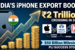 How Apple's PLI success story built a massive supply chain with Tata, Foxconn, and MSMEs driving $50 billion milestone.