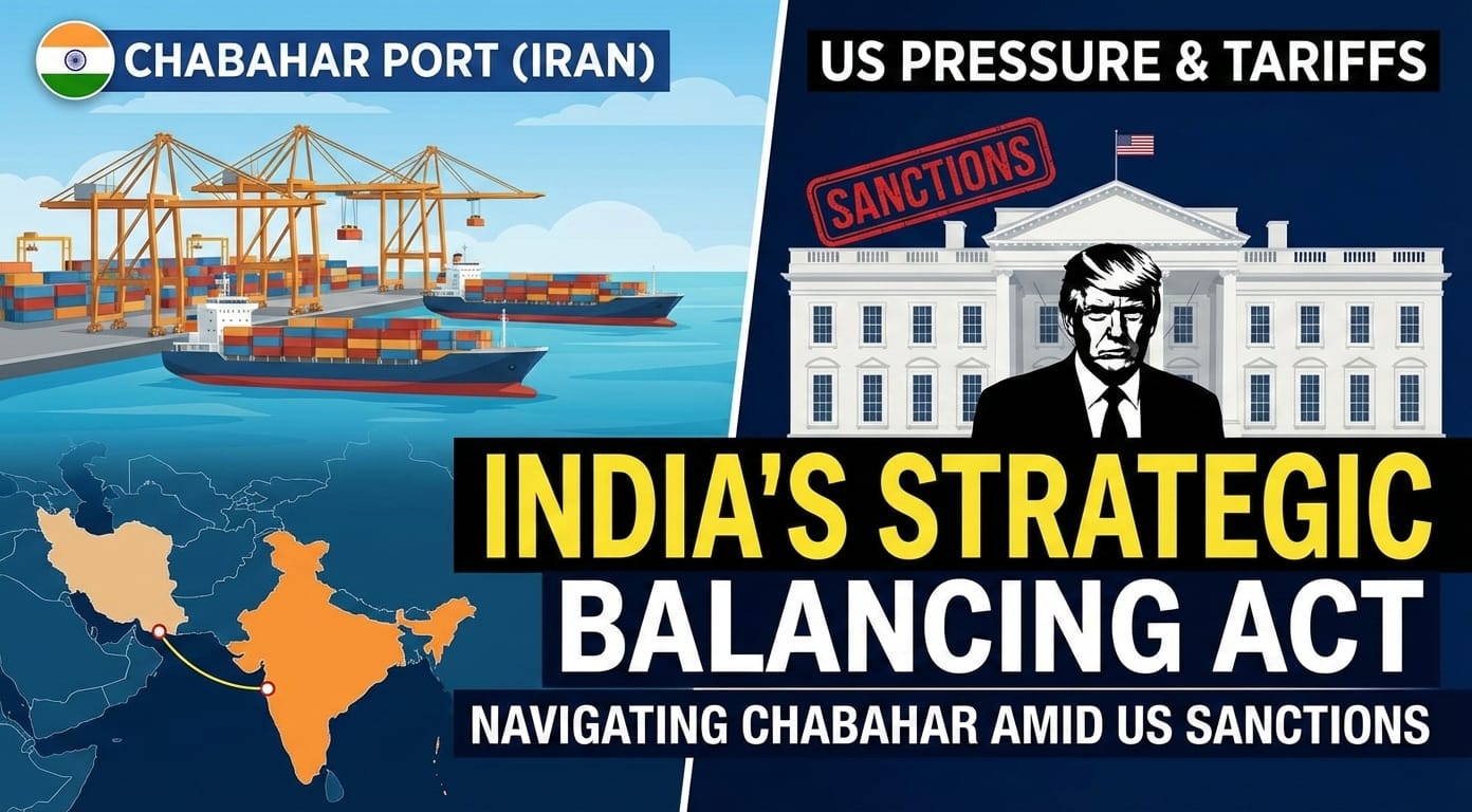 India is pushing the US to keep its Chabahar Port free from sanctions, especially with Trump's Iran tariffs and problems inside Iran.