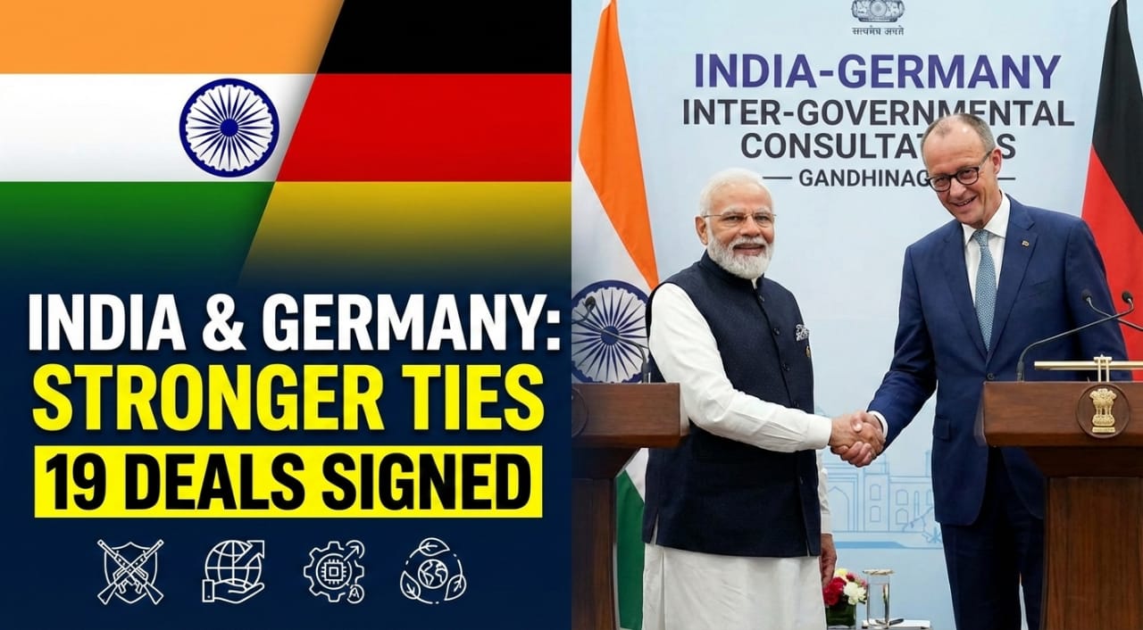 Prime minister Modi and Merz Team Up for a Stronger Future