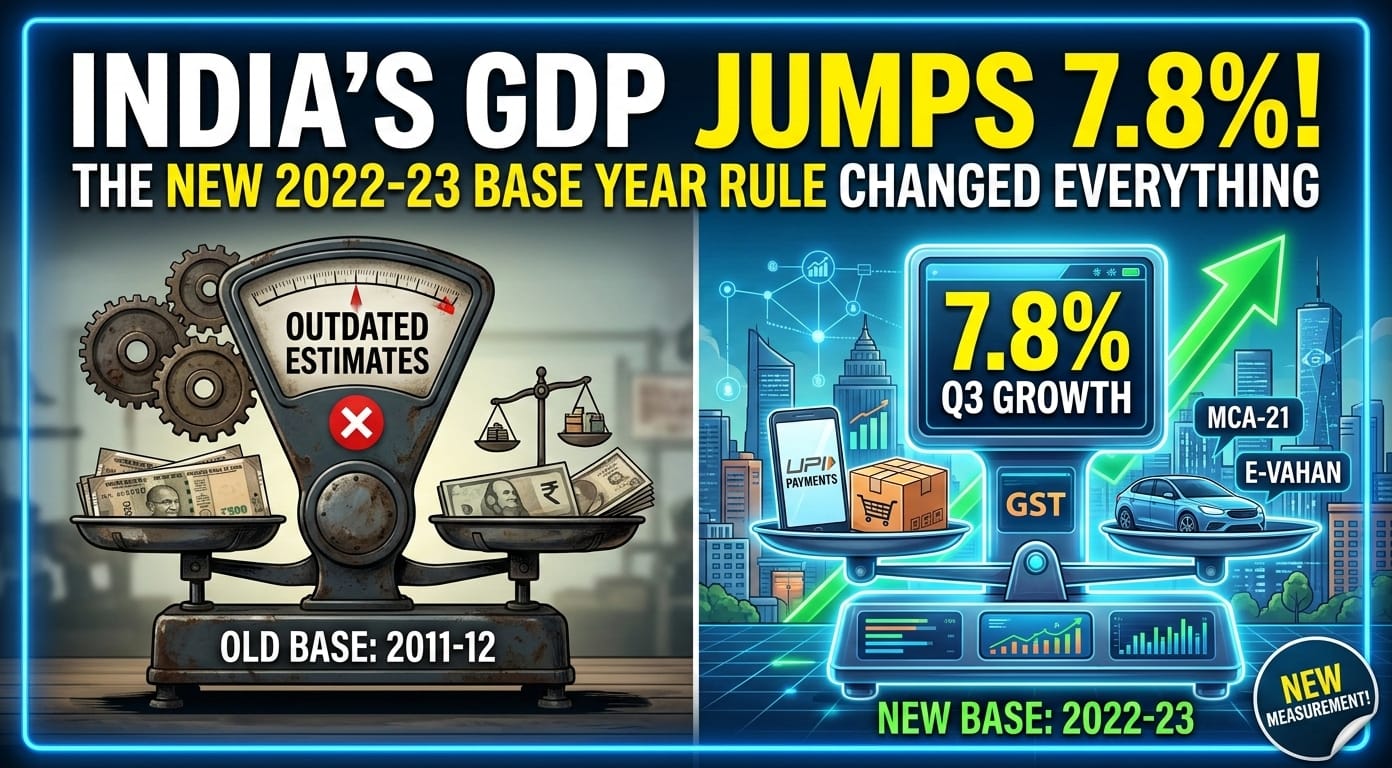 India's Q3 FY26 GDP Report: 7.8% Growth, a New Ruler, and What It Really Means