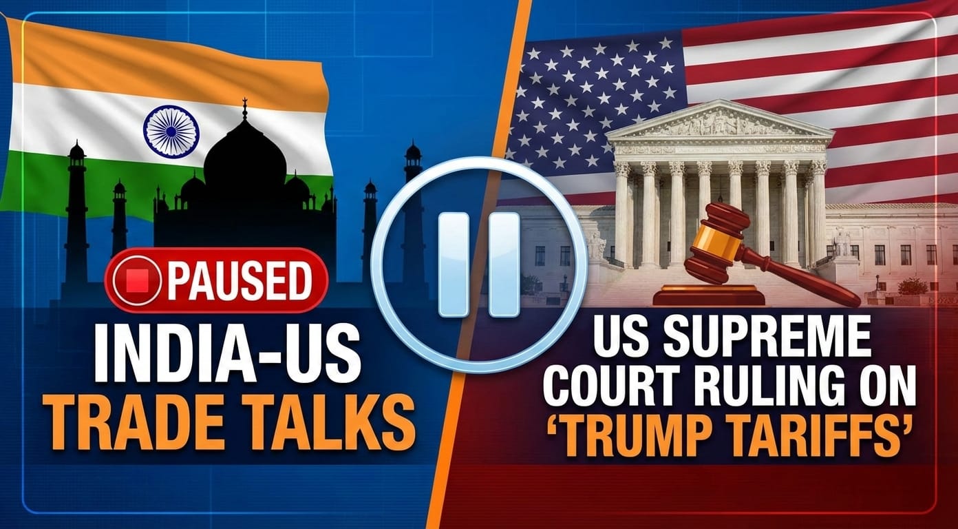 India-US trade deal talks have been rescheduled after the US Supreme Court struck down President Trump's sweeping tariff authority under the IEEPA.