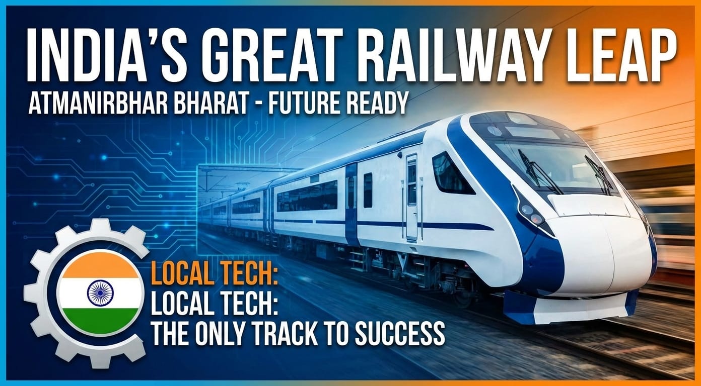 India's rail buildout is massive, but import dependence for high-tech parts like bogies and signaling remains a hurdle. Discover why a domestic supply chain is vital for India's infrastructure.