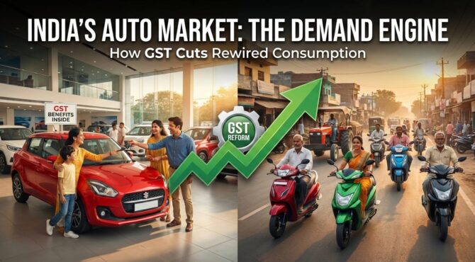 GST rate cuts on mass‑market vehicles, combined with rising rural incomes, are powering a broad‑based surge in India’s two‑wheeler and small‑car sales.