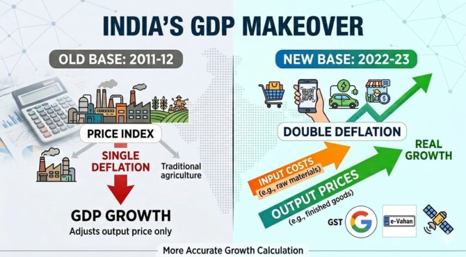 India GDP new base year 2022-23