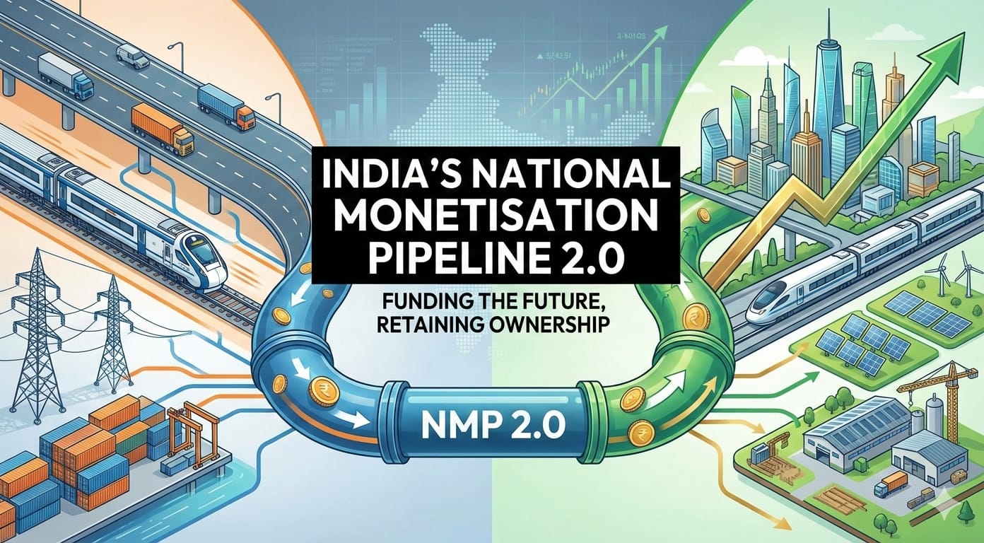 The government already owns a large number of operational public assets — completed highways that collect toll, functioning railway stations, working power transmission lines, gas pipelines, and port terminals.