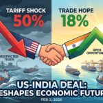 The US-India trade deal slashes tariffs from 50% to 18%, potentially boosting Indian manufacturing and exports.