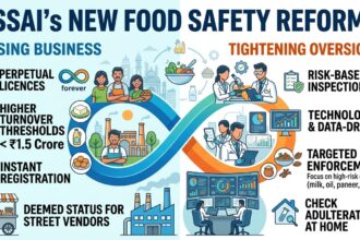 How perpetual licences, higher thresholds and risk-based inspections will reshape India’s food safety regime
