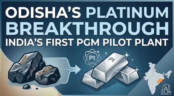 India’s first platinum extraction plant