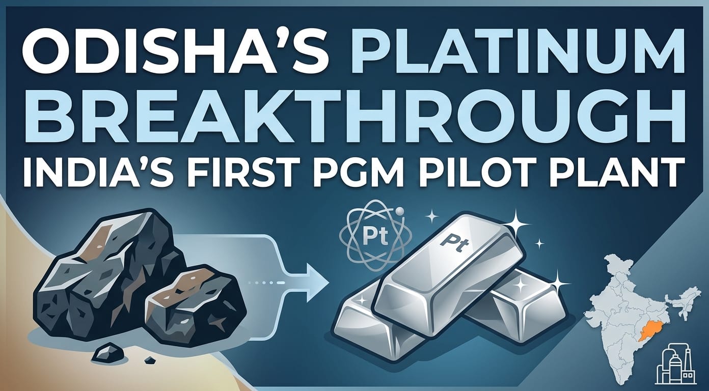 India’s first platinum extraction plant