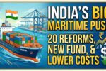 India maritime reforms FY27
