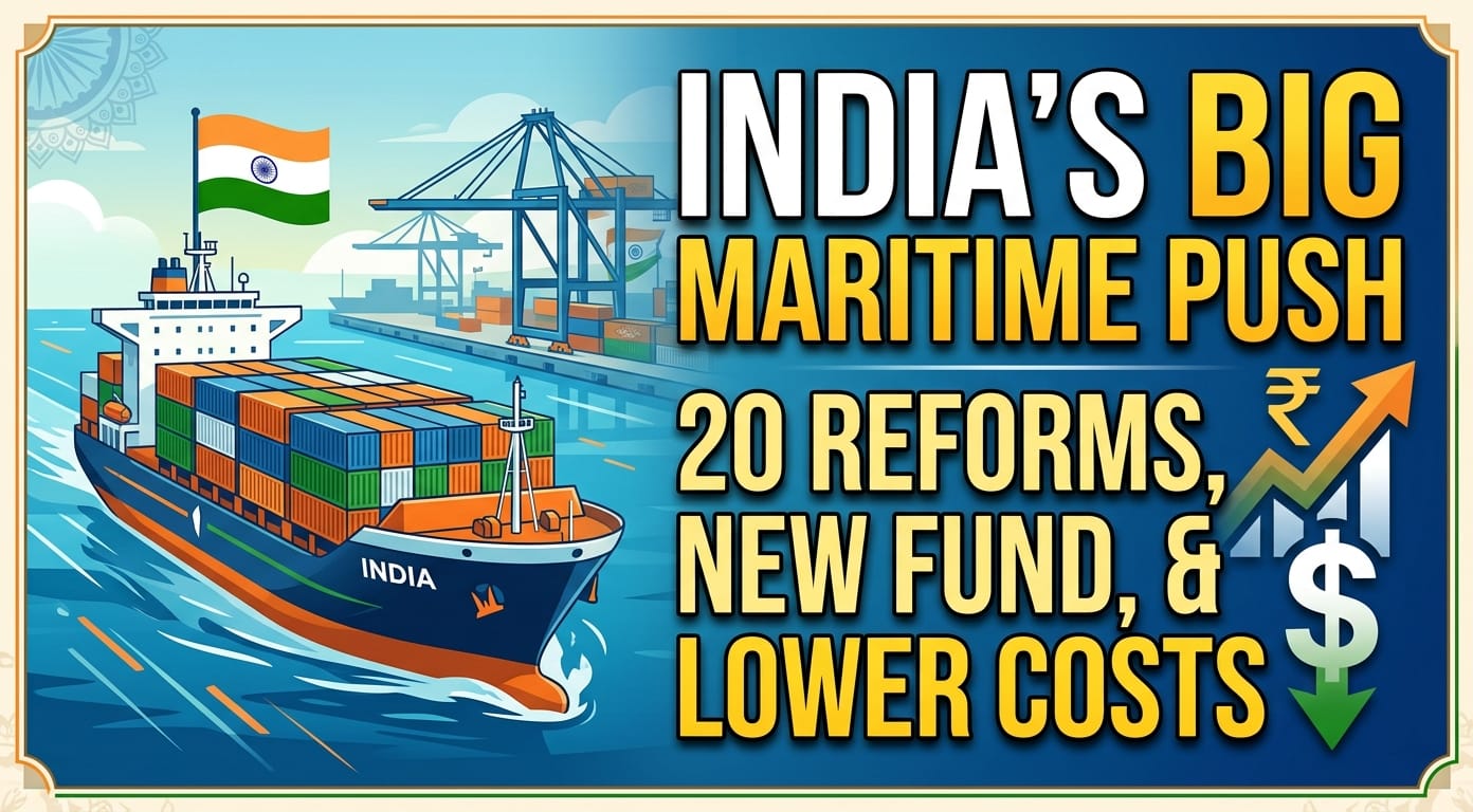 India maritime reforms FY27