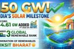 India's solar energy capacity crosses 150 GW mark in FY 2025-26, driven by record 44.61 GW installations including 16.3 GW from DRE; total RE hits 223.27 GW excluding large hydro as Minister Pralhad Joshi announces third global rank.