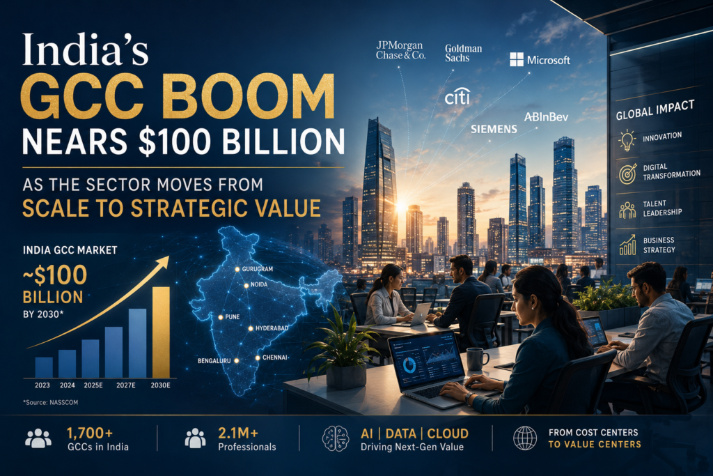 India’s GCC boom nears $100 Billion as the sector moves from scale to ...