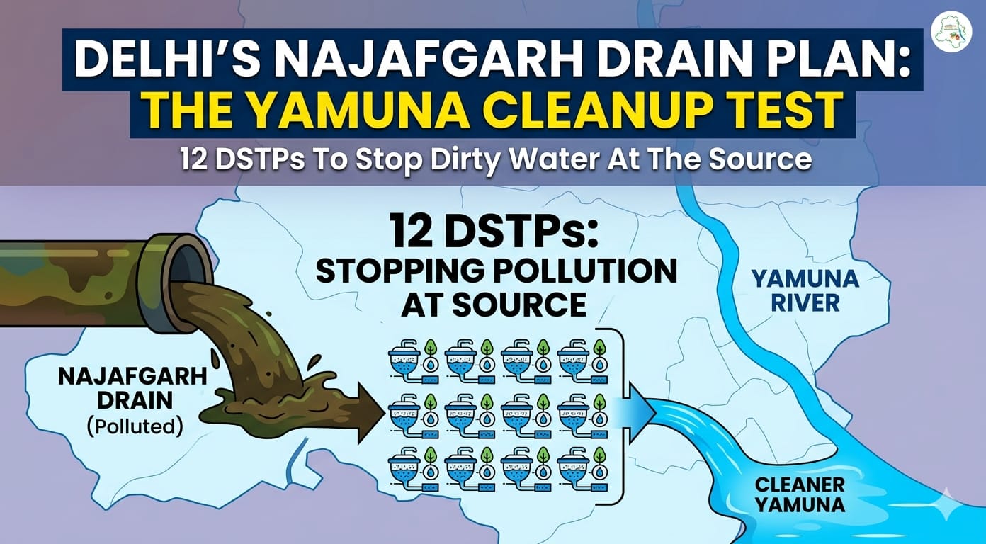 Delhi Yamuna cleanup