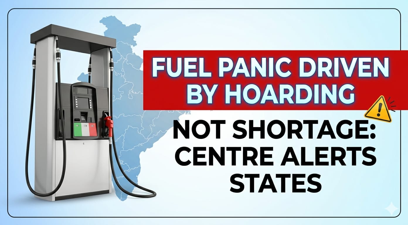 Fuel panic driven by hoarding