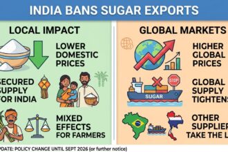 India sugar export ban