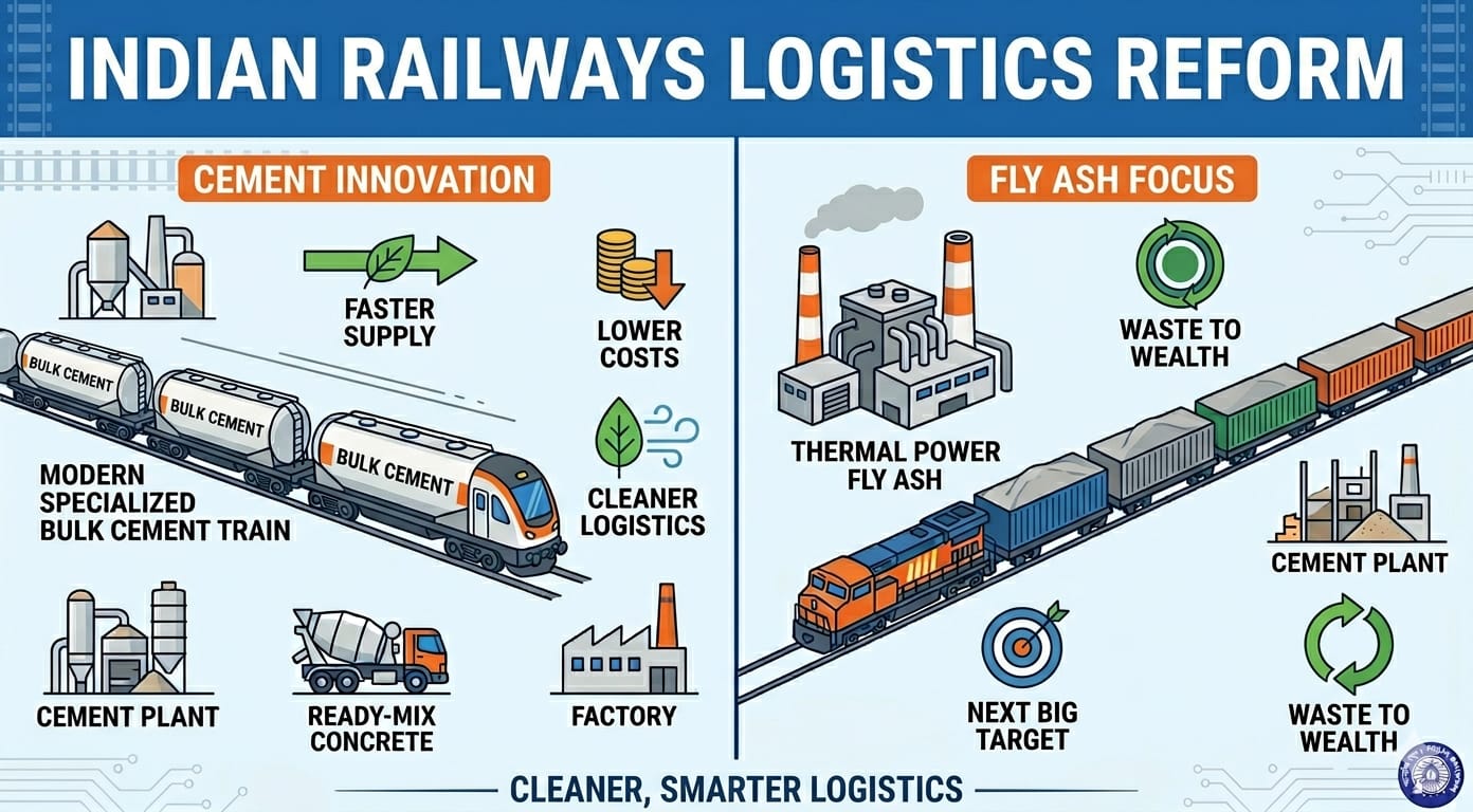 Indian Railways cement transport