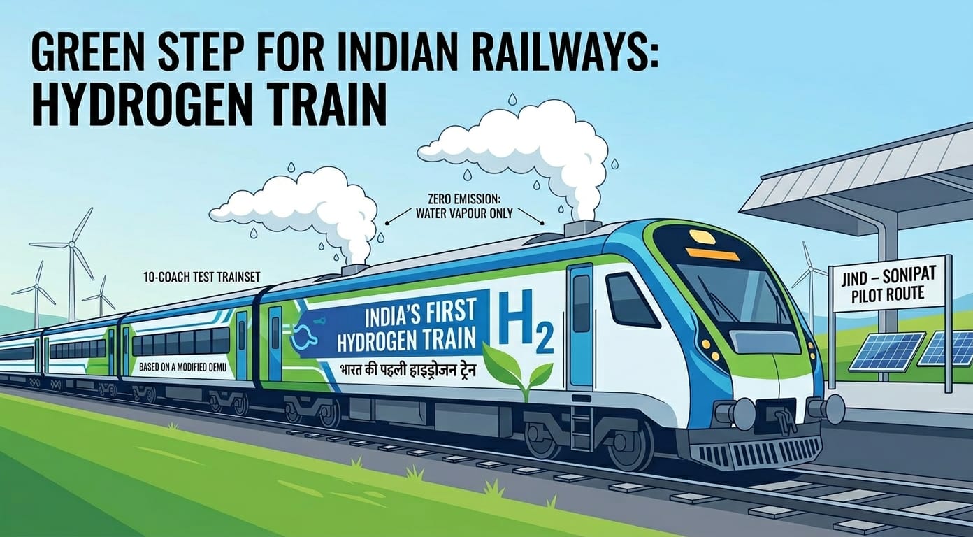 India’s first hydrogen train