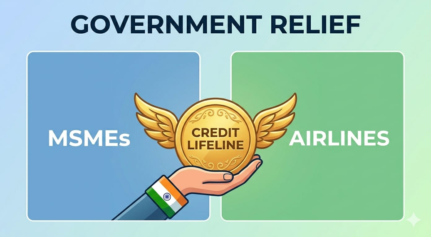 The Union Cabinet approves ECLGS 5.0 with ₹18,100 crore outlay to unlock ₹2.55 trillion credit support for MSMEs and airlines amid West Asia crisis and rising ATF costs.