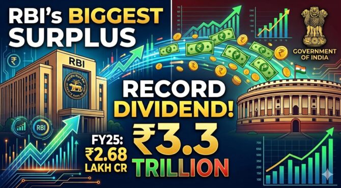 RBI dividend surplus transfer to government