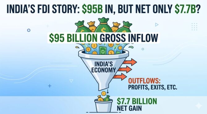gross FDI into India