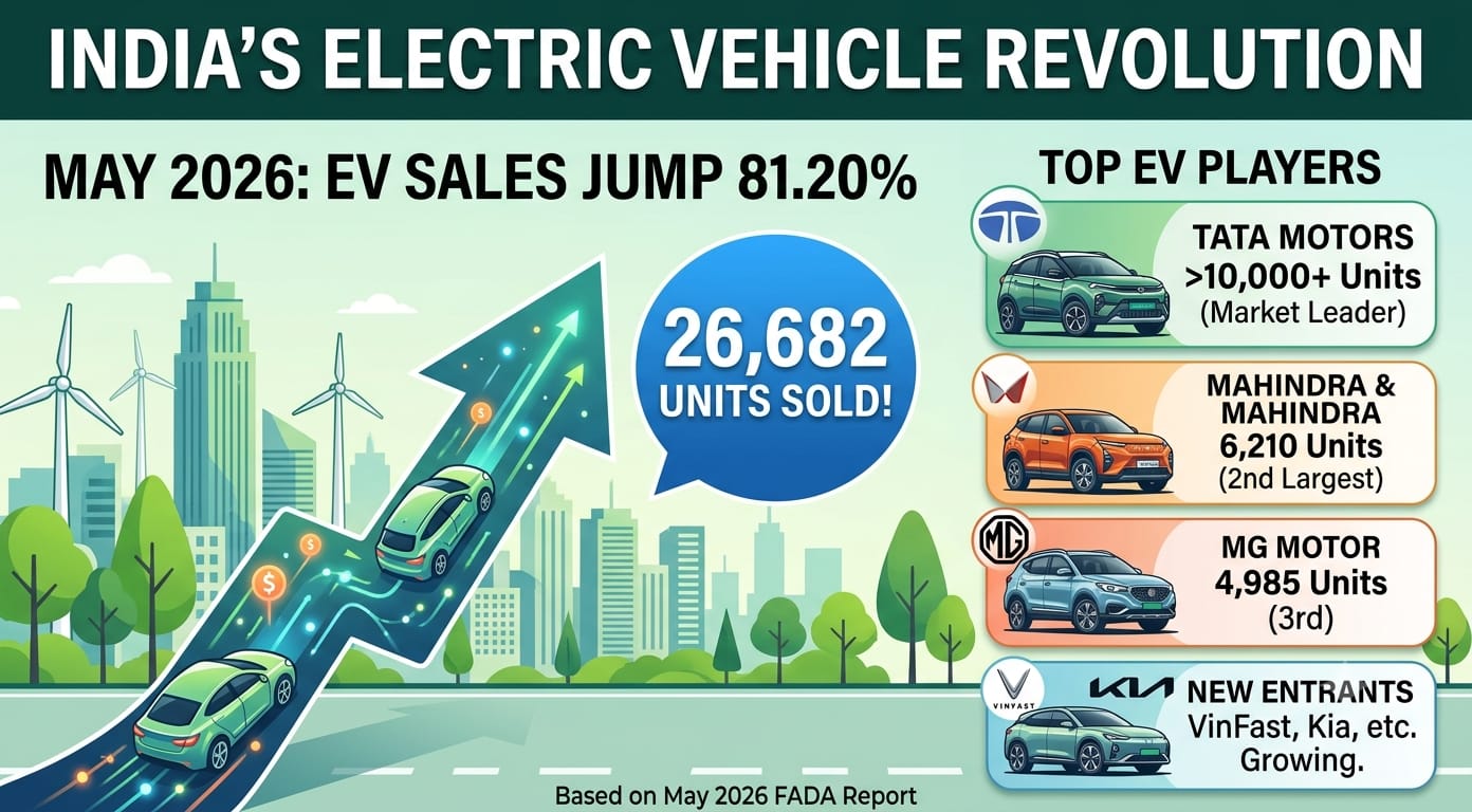 EV sales May 2026