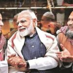 Modi with Muslims