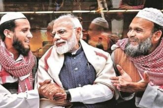 Modi with Muslims