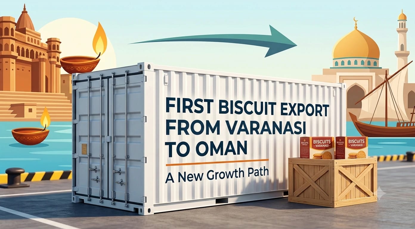 Varanasi biscuit export to Oman,