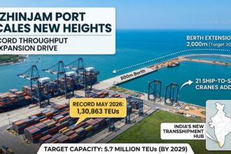 Vizhinjam Port record throughput