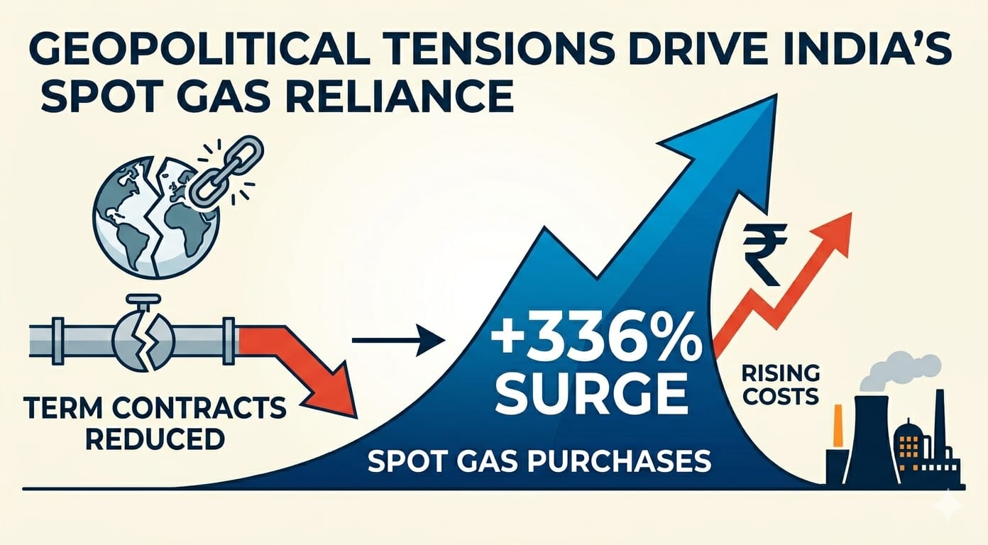 spot market gas purchases