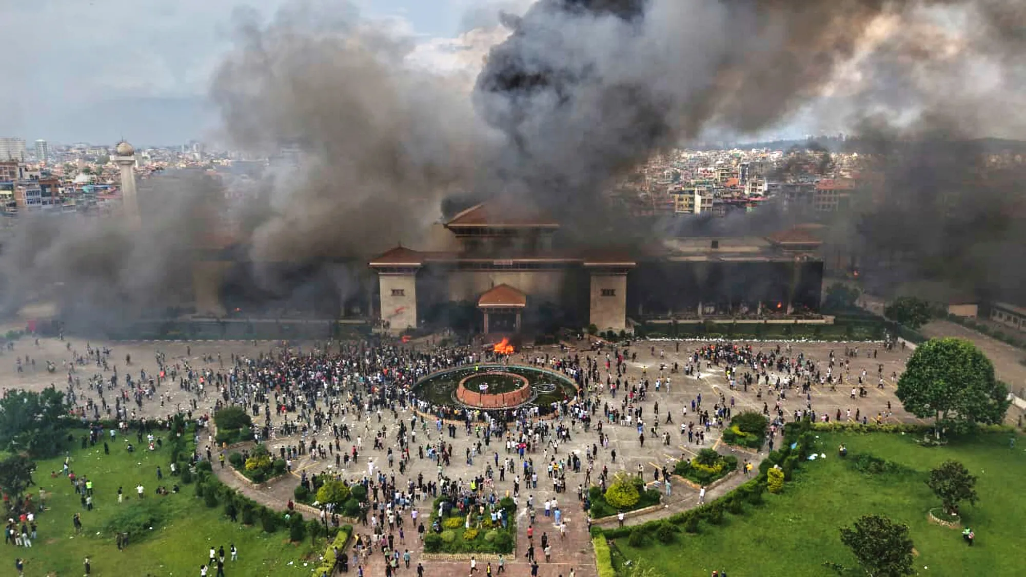 Gen Z protesters back on the streets of Nepal, this time against the Gen Z Prime Minister they helped elect last year