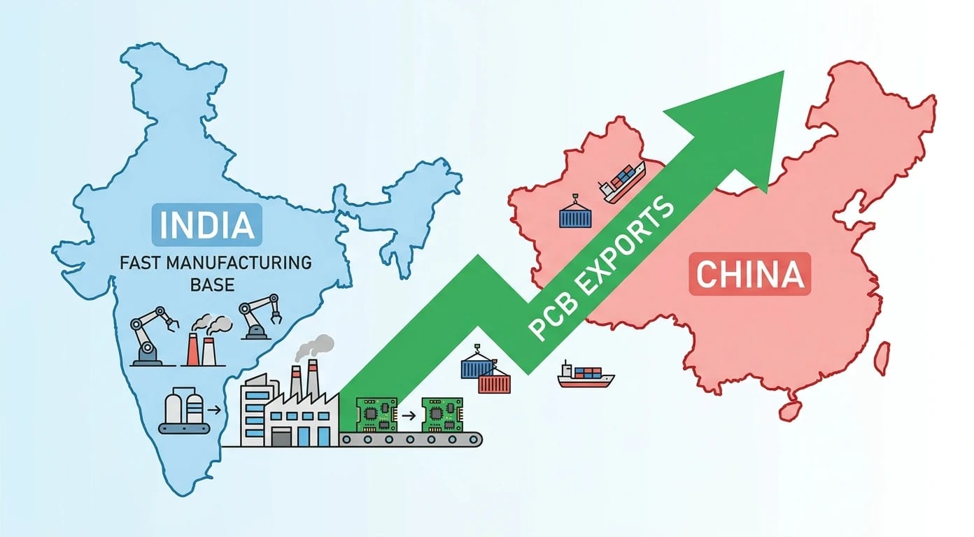 A sharp jump in printed circuit board shipments shows how component manufacturing is gaining strength and finding new buyers