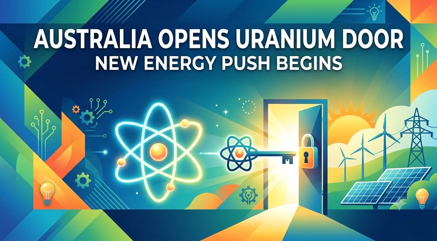 Australia has agreed to enable long-term uranium exports, opening a new chapter in energy cooperation, supply-chain resilience, and clean power goals.