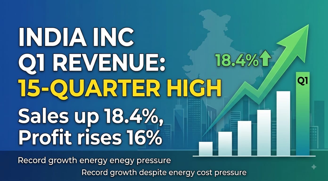 India Inc’s Q1 revenue growth