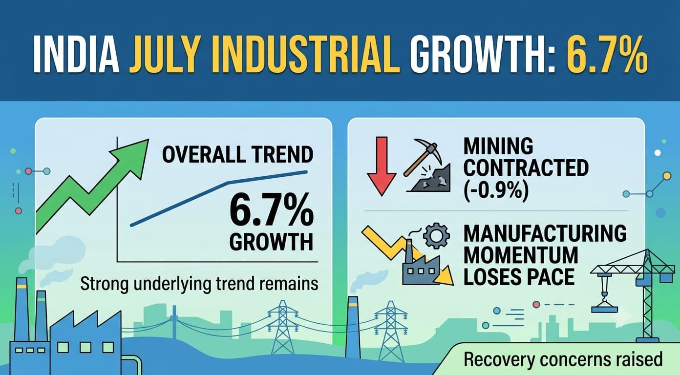 Industrial output growth