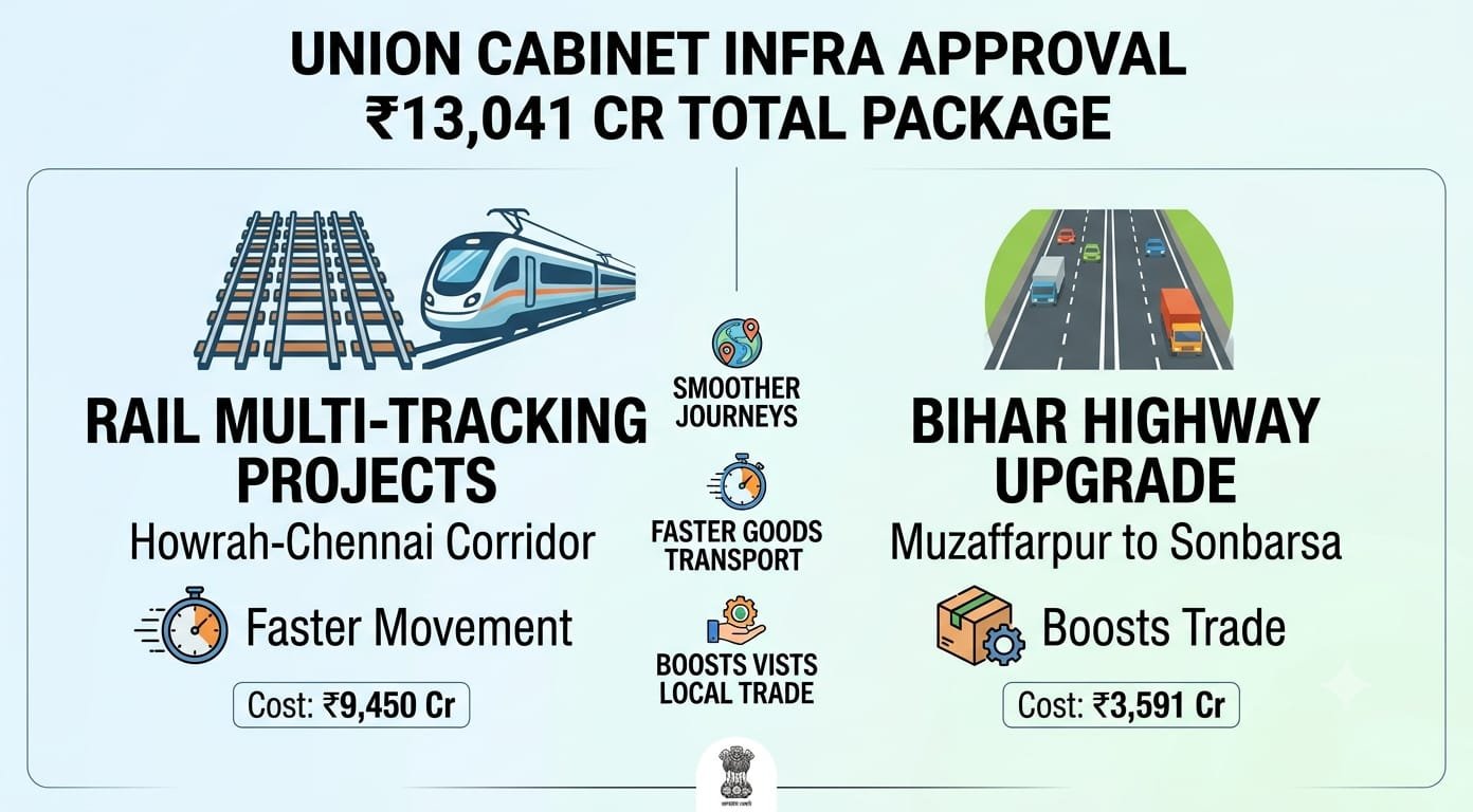 Union Cabinet Infra Approval