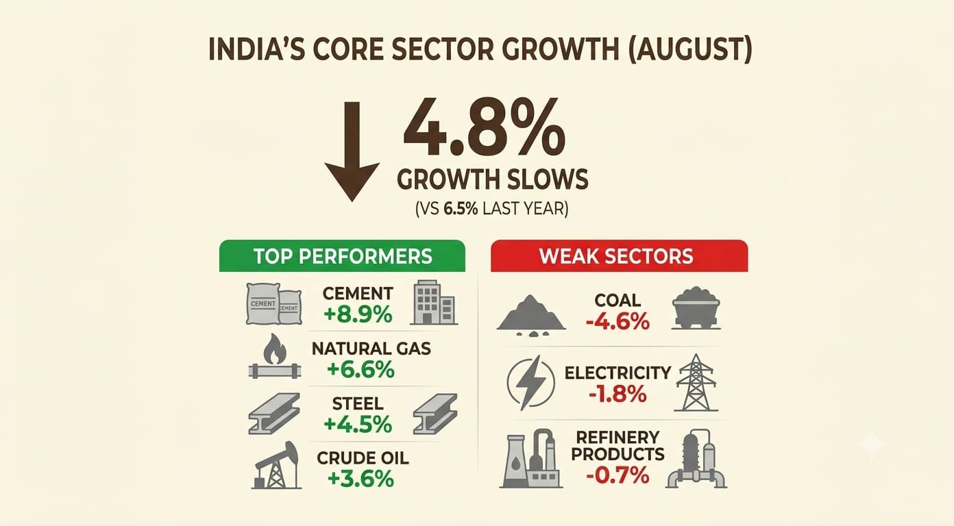 Core Sector Growth